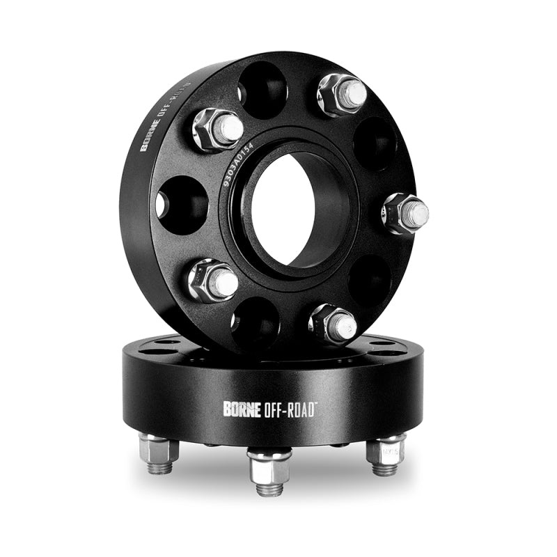 Mishimoto Borne Off-Road Wheel Spacers – 5×127 – 71.6 – 45mm – M14 – Black