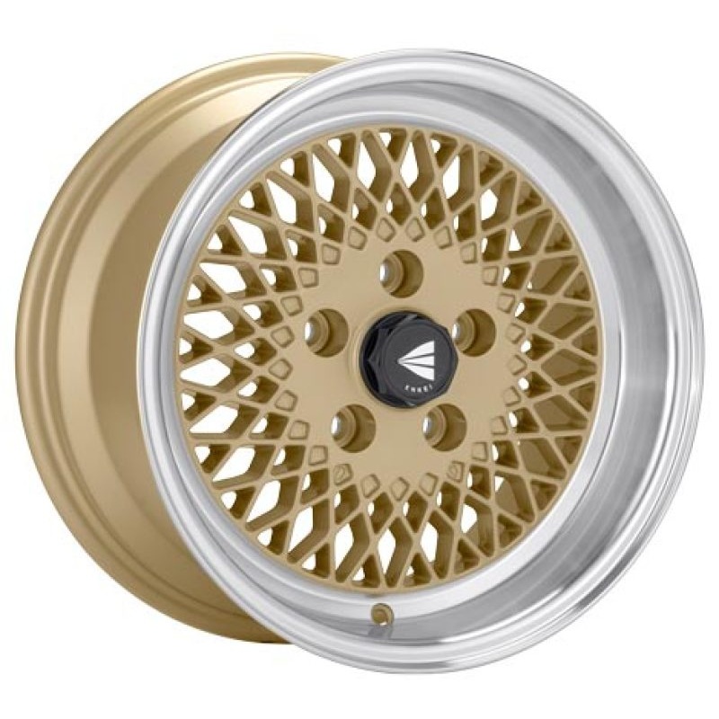 Enkei92 Classic Line 15×7 38mm Offset 4×100 Bolt Pattern Gold Wheel