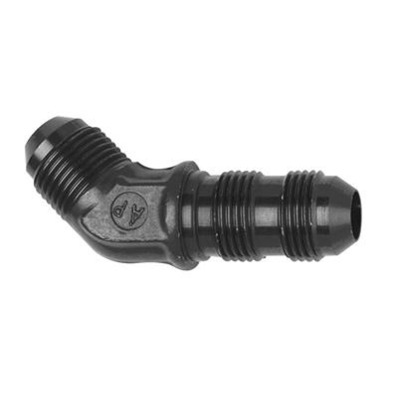 Fragola -12AN x 45 Degree Bulkhead – Black