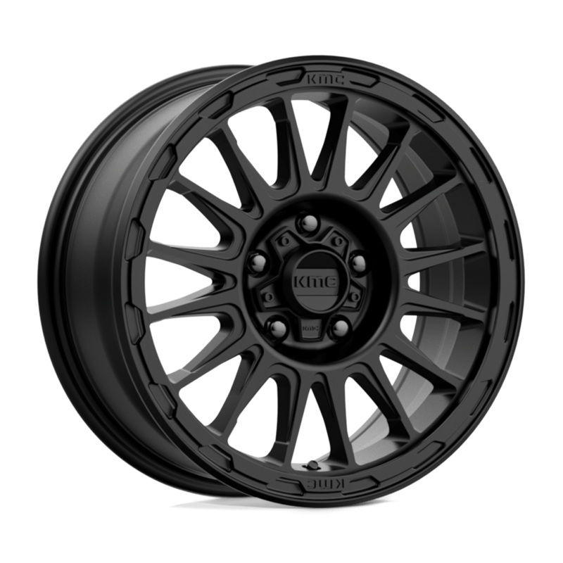 KMC Wheels KM542 Impact 16″ 5×110 Satin Black