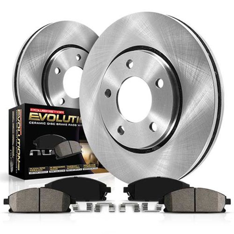 Power Stop Front & Rear Autospecialty Brake Kit | 2017-2019 Volkswagen Golf Alltrack / 2015-2018 Volkswagen GTI (KOE8364)