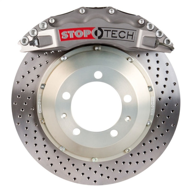 StopTech BBK 07-09 BMW 335i/335d Front 355×32 Drilled Rotors ST-60 Tropy Anodized Calipers