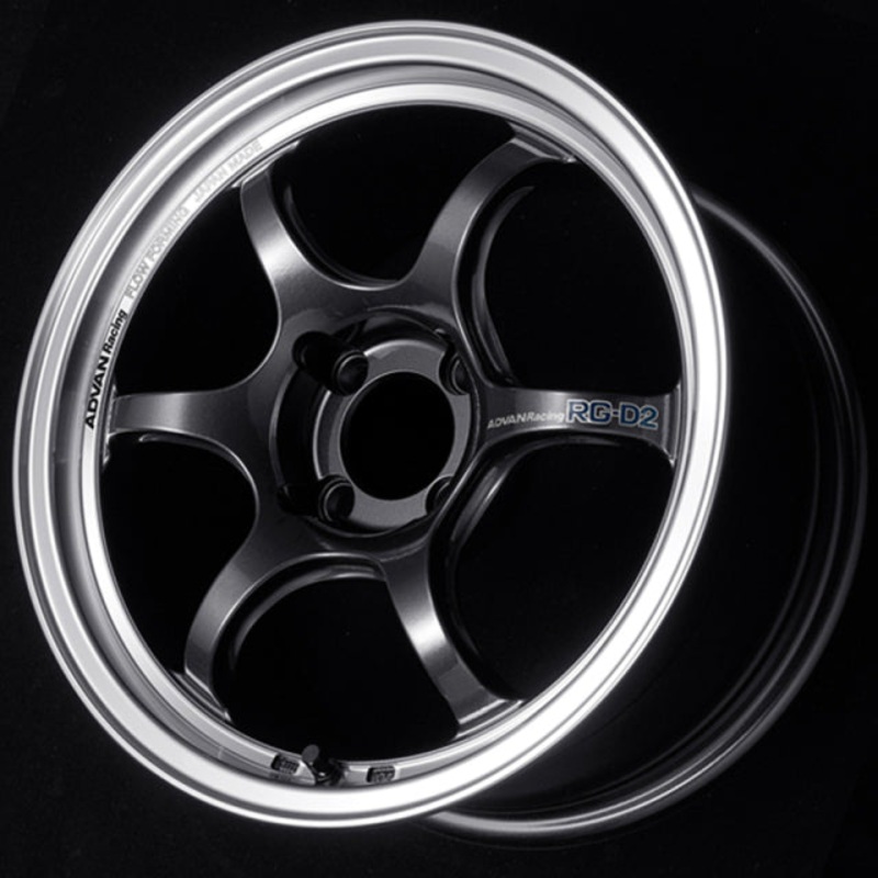 Advan RG-D2 Wheel – 17×7.5 +35 | 4×98 | Machining & Black Gunmetallic