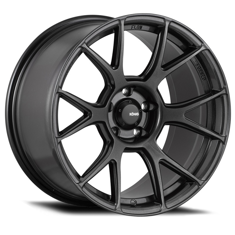 KONIG Ampliform Wheel – 18×8.5 +43 | 5×108 | Dark Metallic Graphite