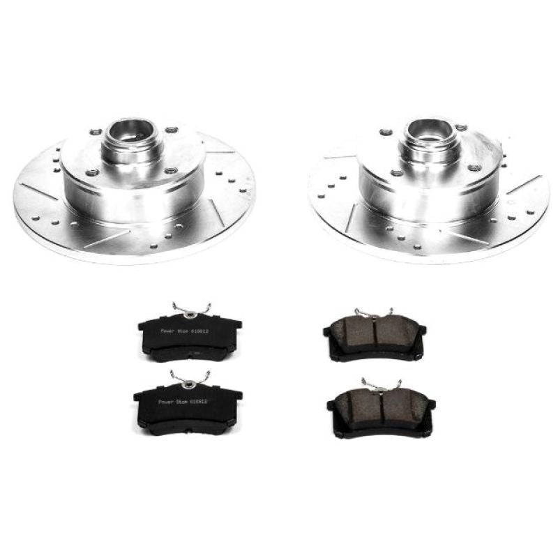 PowerStop Power Stop 99-02 Volkswagen Cabrio Rear Z23 Evolution Sport Brake Kit