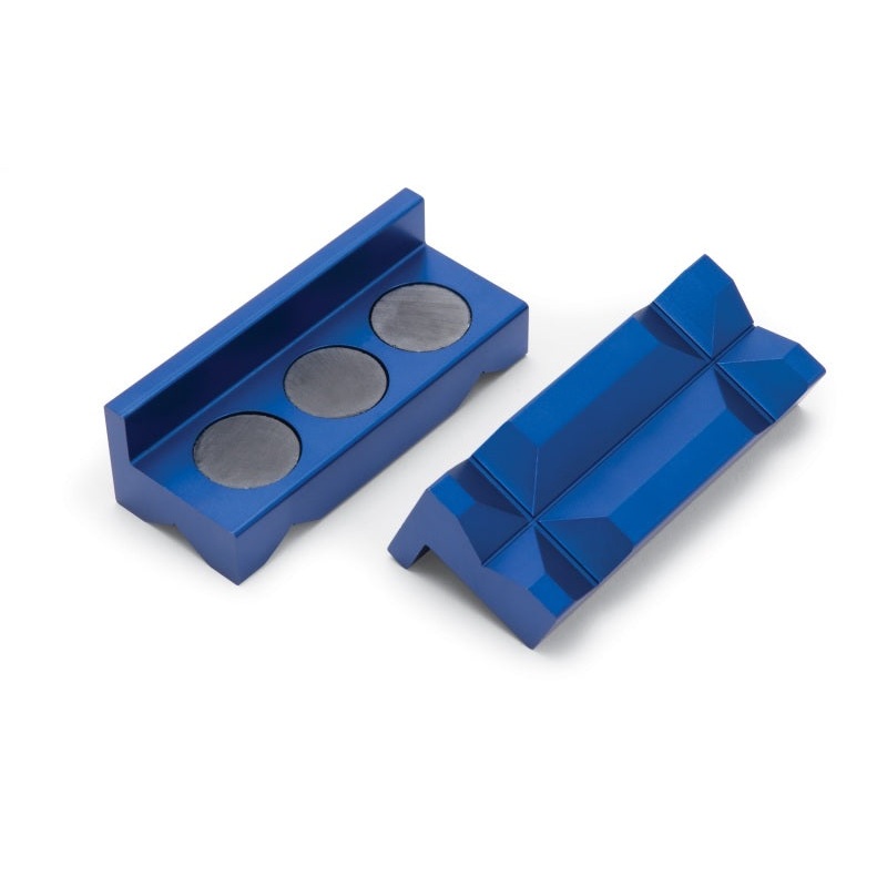 Russell Performance Blue Anodized Billet Aluminum Vice Jaws