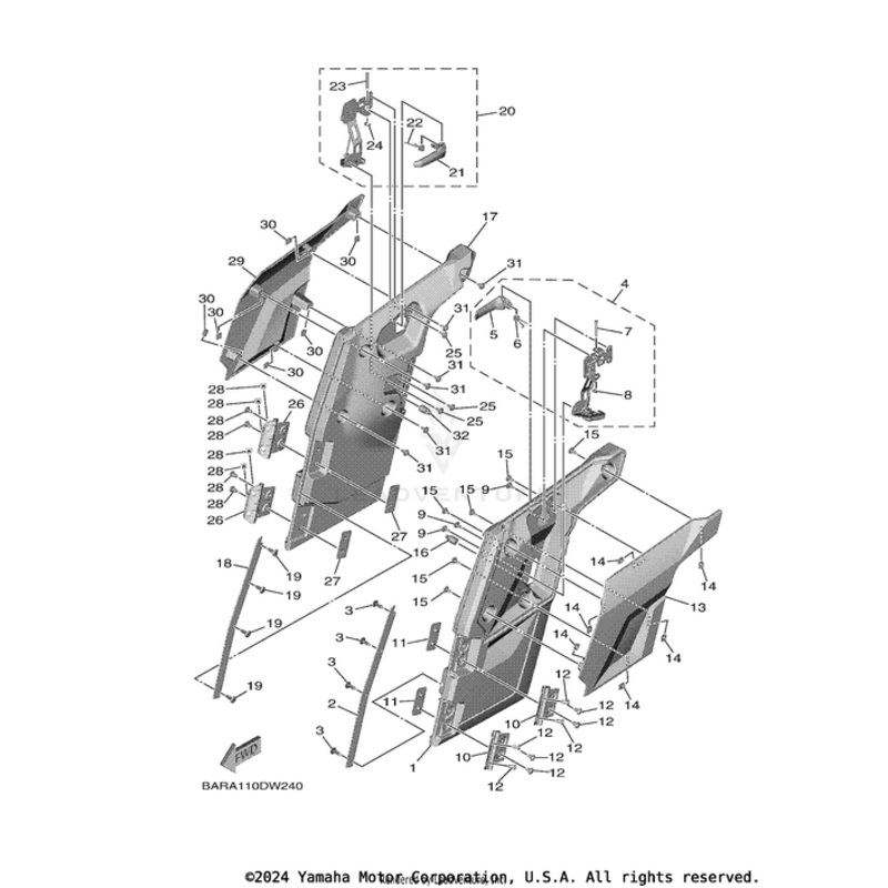 Side Panel 4 by Yamaha