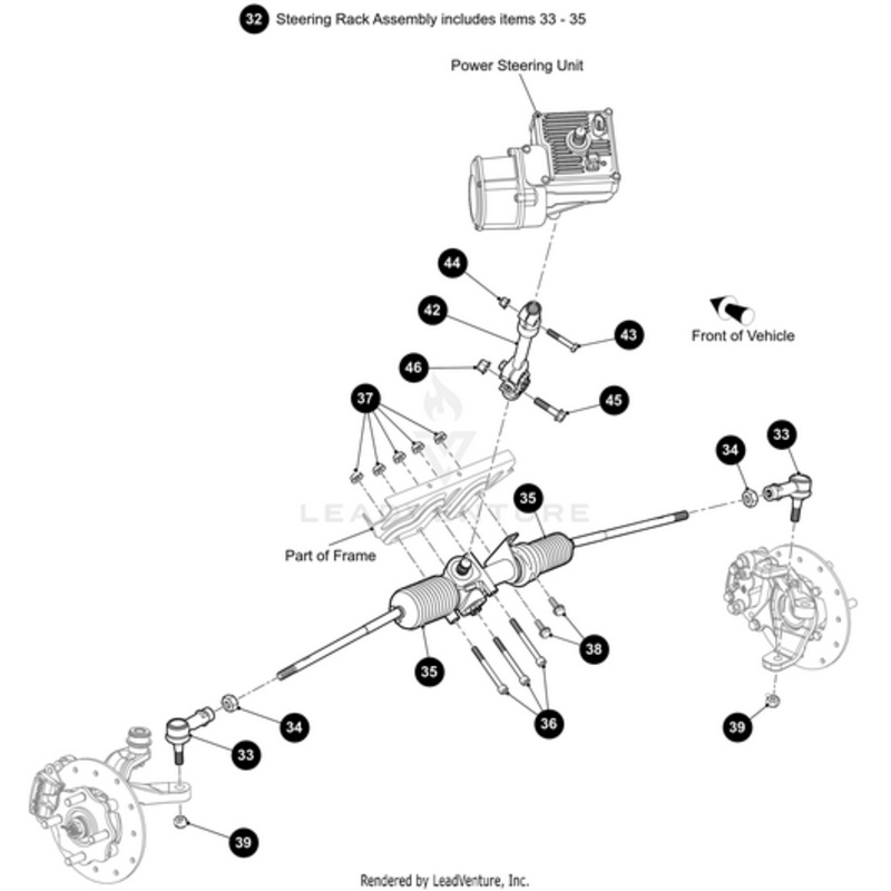 Steering Rack Maval Includes Items 33 – 35 by Arctic Cat