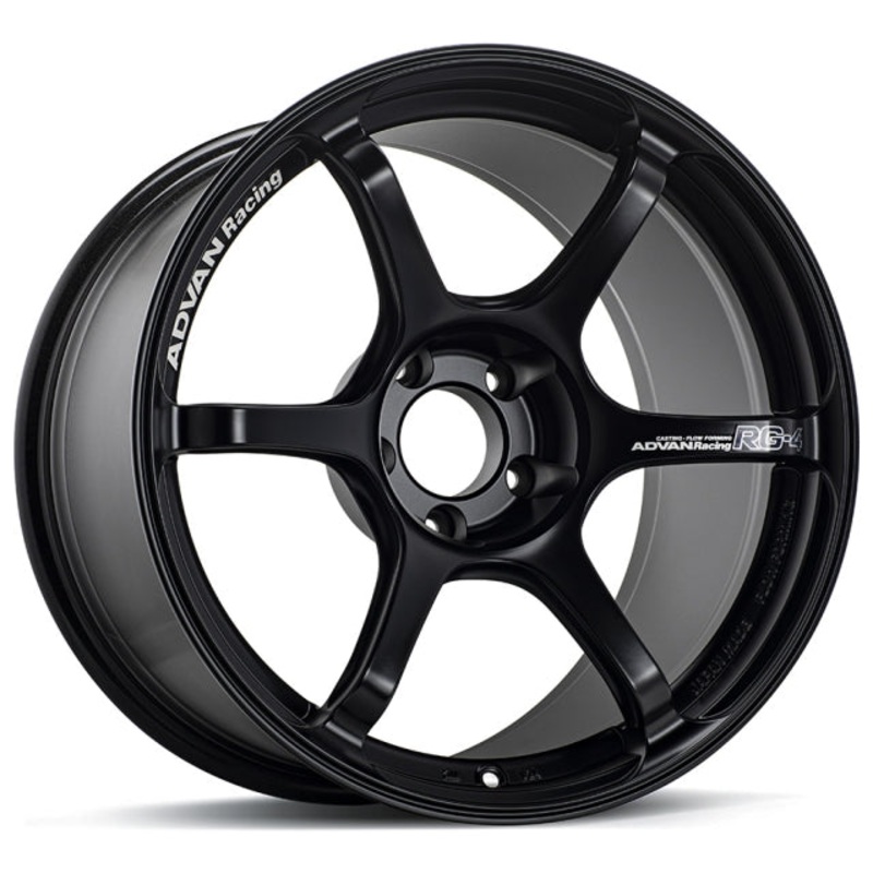 Advan RG-4 Wheel – 17×7.5 +30 | 4×100 | Semi Gloss Black