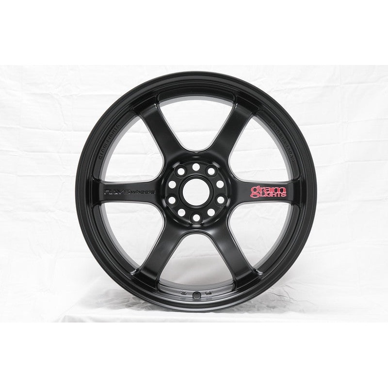 Gram Lights 57DR 19×10.5 +22 5-120 Semi Gloss Black