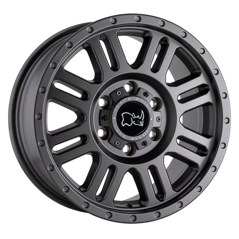 17×8.0 Black Rhino Yellowstone 5×160