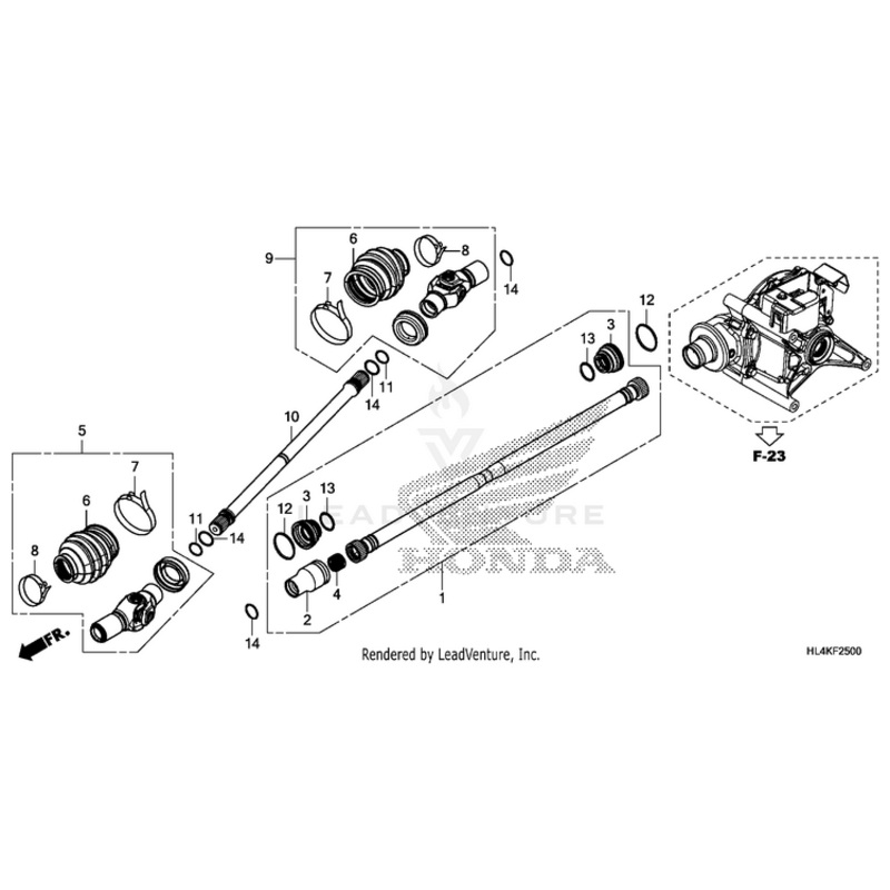 Band, Boot (D20) by Honda