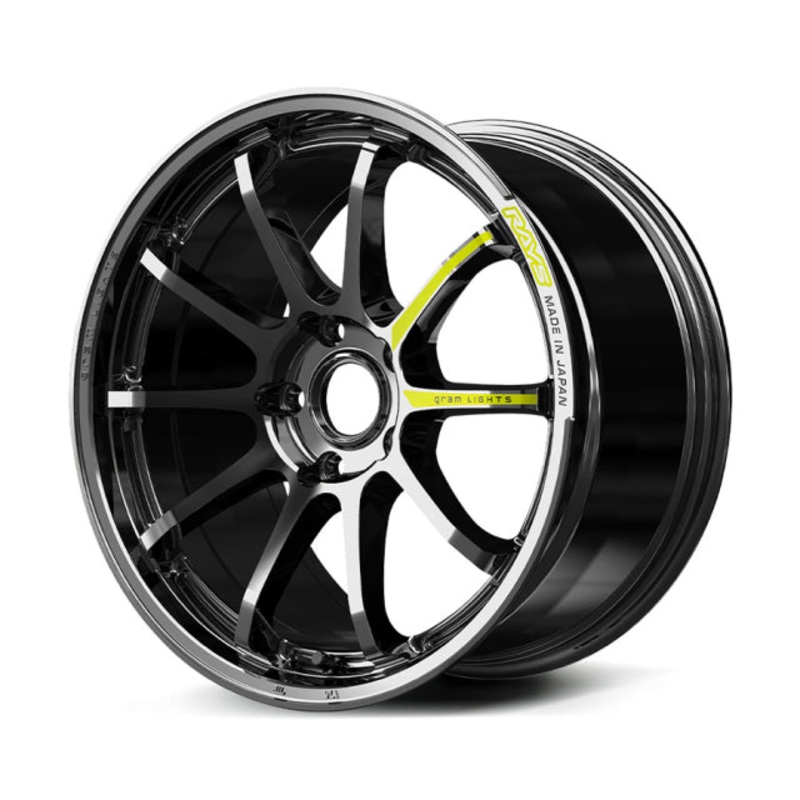 Gram Lights 57NR Limited Wheel – 19×8.0 +45 | 5×112 |  Rays Black Metal Coat