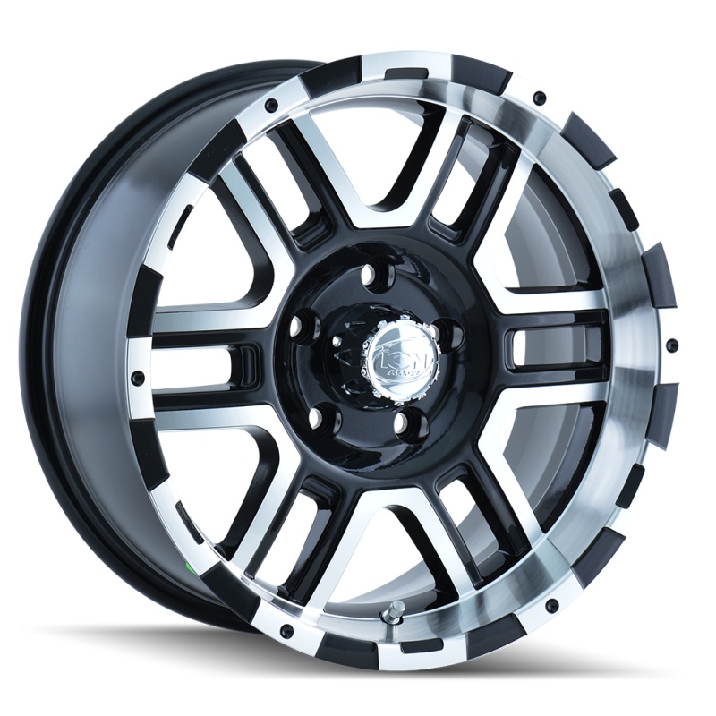 ION Type 179 18×9 / 6×139.7 BP / 12mm Offset / 106mm Hub Black/Machined Wheel
