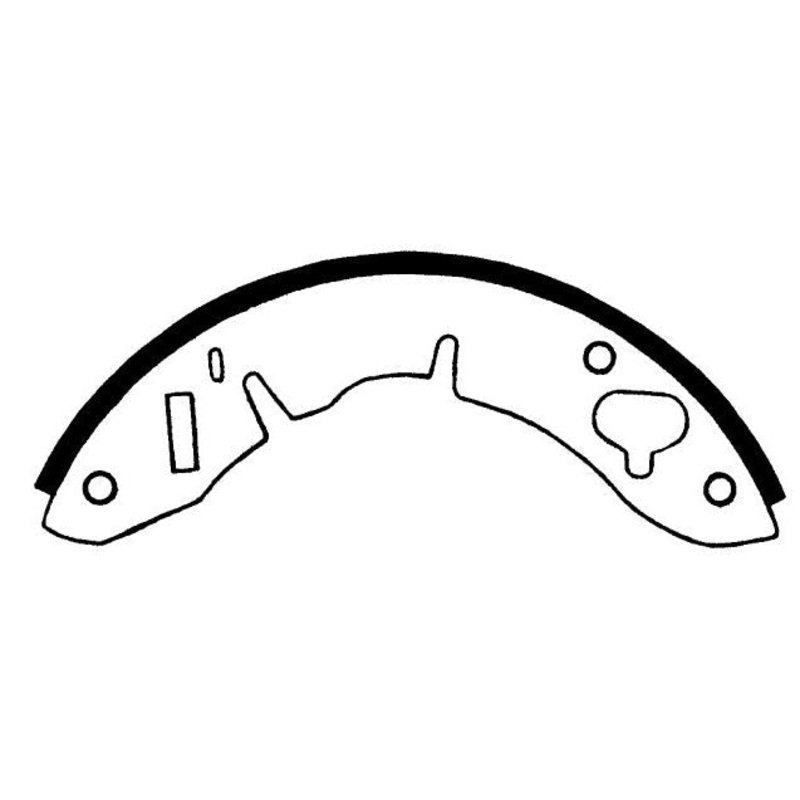 Porterfield Brake Shoes for 1970 MG MIDGET w/Front Discs