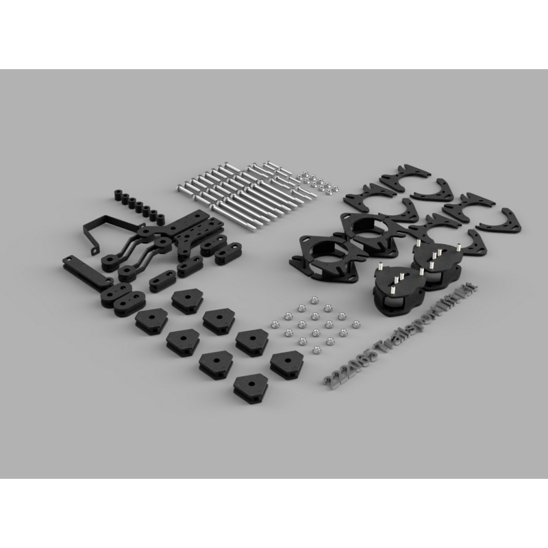 Traxda Lift kit 2017-2023 Honda Pilot/Passport 2wd/4wd/AWD  (3 Front, 3 Rear) TRAILSPORT EDITION