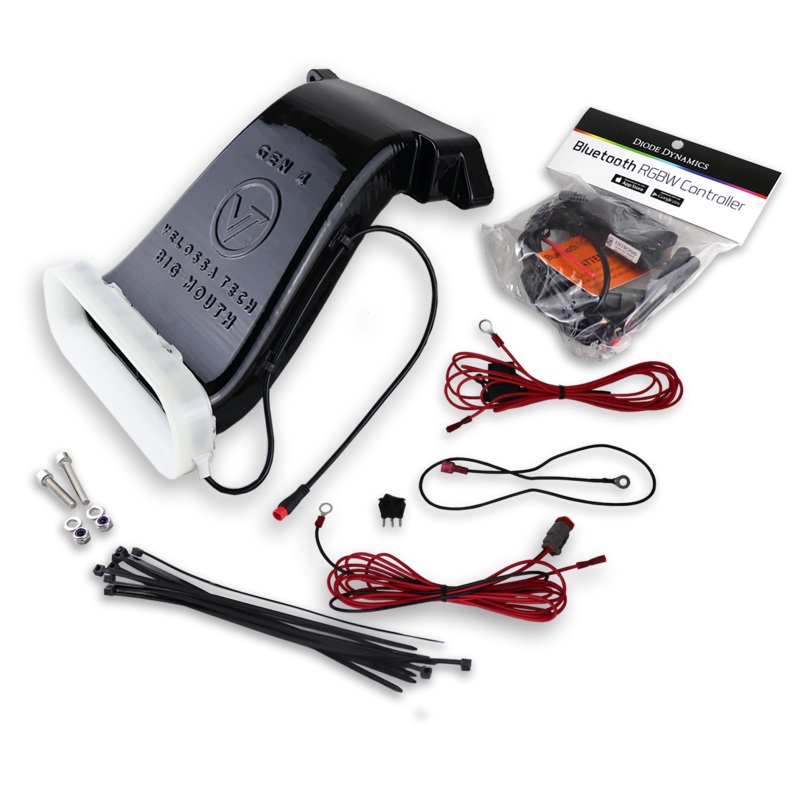 VELOSSA TECH 2013-2018 Ford Focus ST/SE/ST-line BIG MOUTH “LIT KIT” Ram Air Intake Snorkel