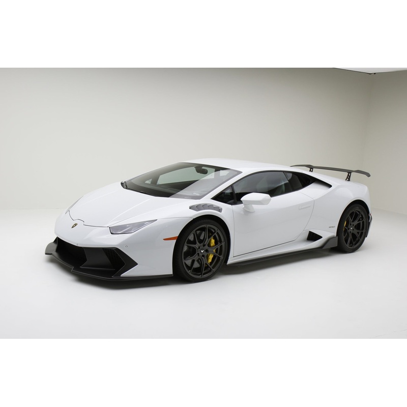 Vorsteiner Lamborghini Huracan Novara Edizione Aero Front Bumper Spoiler Carbon Fiber PP 2×2 Glossy