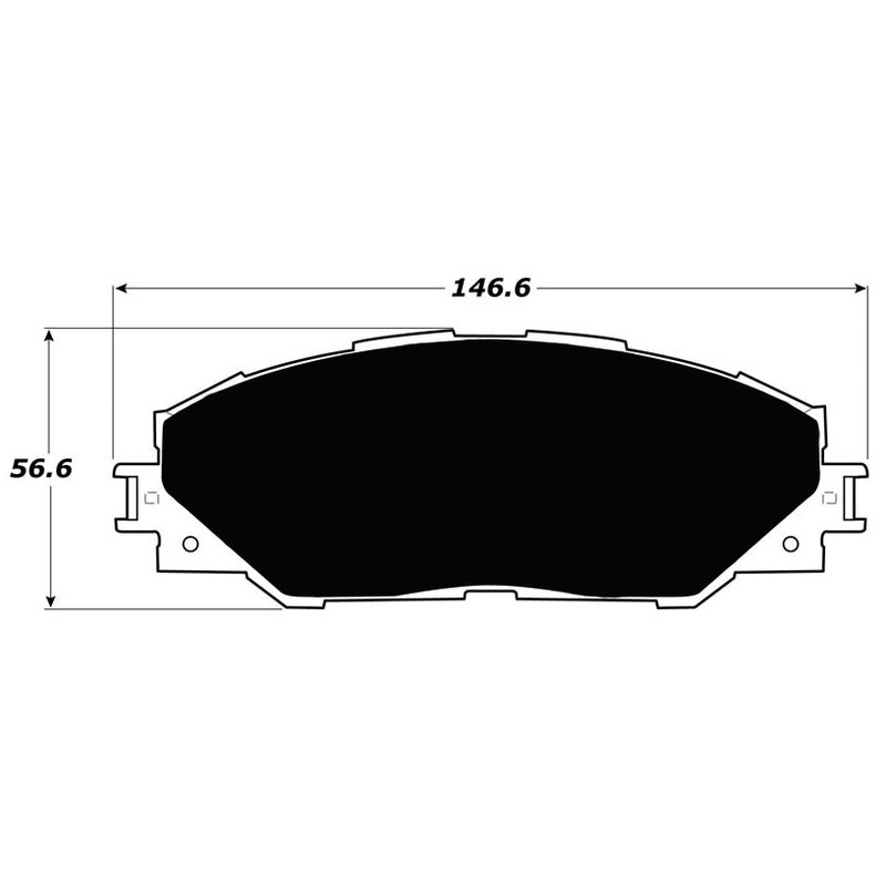 Porterfield Brake Pads for 2016 SCION tC