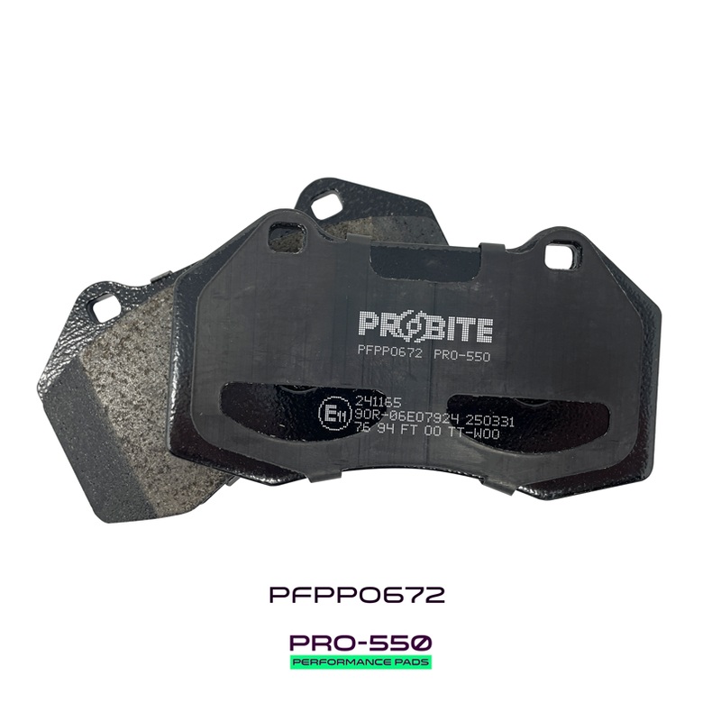 PRO-550 Performance Pads | Fronts | W125mm H71mm D15mm