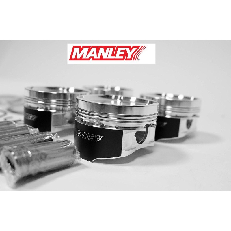 Manley EXTREME DUTY Forged Pistons 4G63T 7-bolt Evo 4-9 87mm +2.0mm -8 cc 9.5:1 88mm Stroke