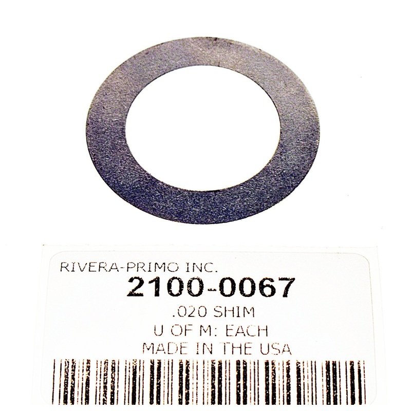 Shim, Front Pulley  .020″