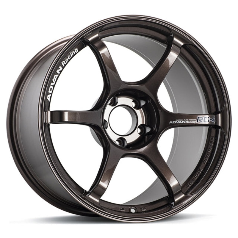 Advan RG-4 Wheel – 18×8.0 +47 | 5×100 | Racing Copper Bronze