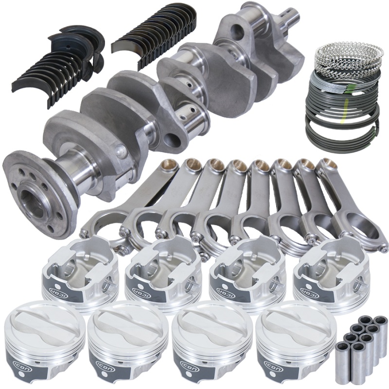 Eagle Chevy 350 3.750in Crank 6.000in H-Beam -18cc 4.030in Pistons Rotating Assembly