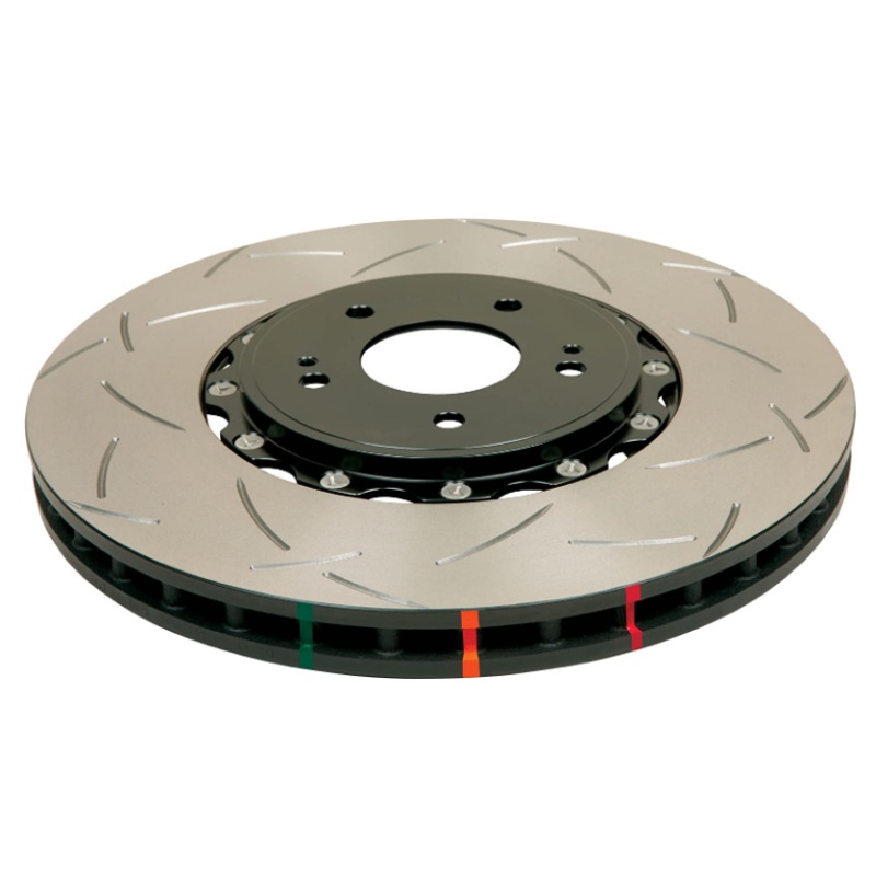 DBA [18-21 STI] 5000 Series 2-Piece Front Slotted 5000 Series Rotor | 53050BLKS-10