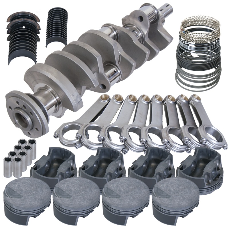 Eagle Chevy 454 4.250in Crank 6.385in H-Beam -3cc Flat Top 4.350in Pistons Balanced Assembly