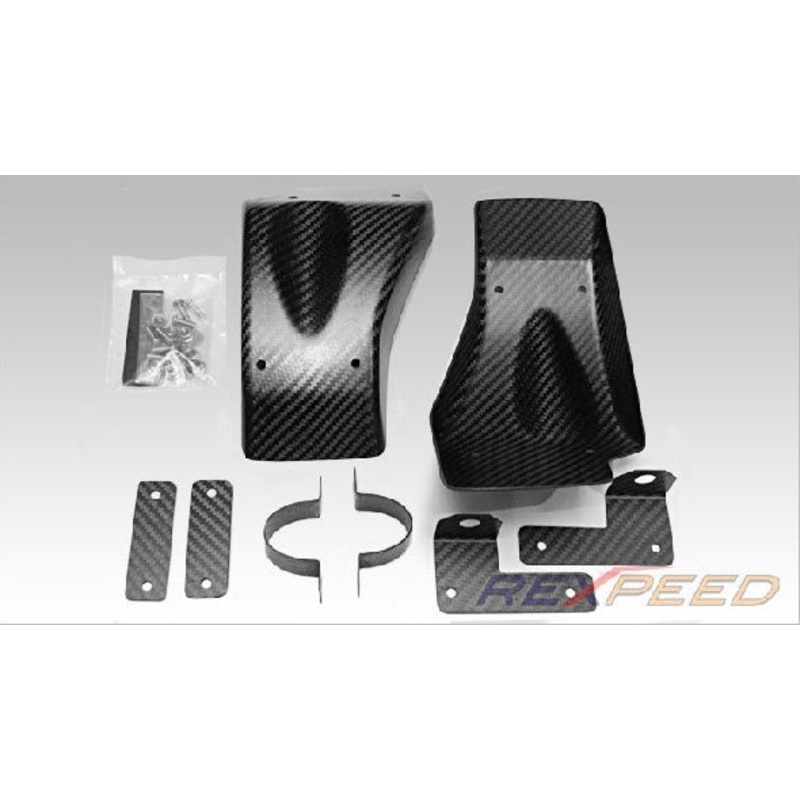 Rexpeed Dry Carbon Brake Cooling Guides Nissan GT-R R35 2008-21 | N10