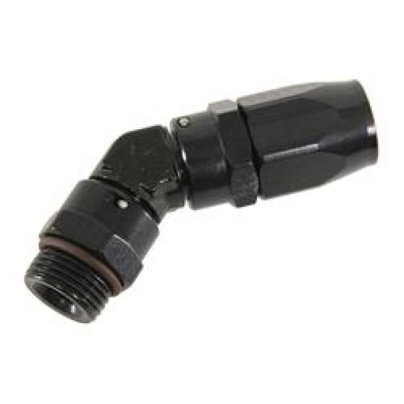 Fragola -12AN x 45 Degree x 1 5/16 – 12 (16) Hose End – Black