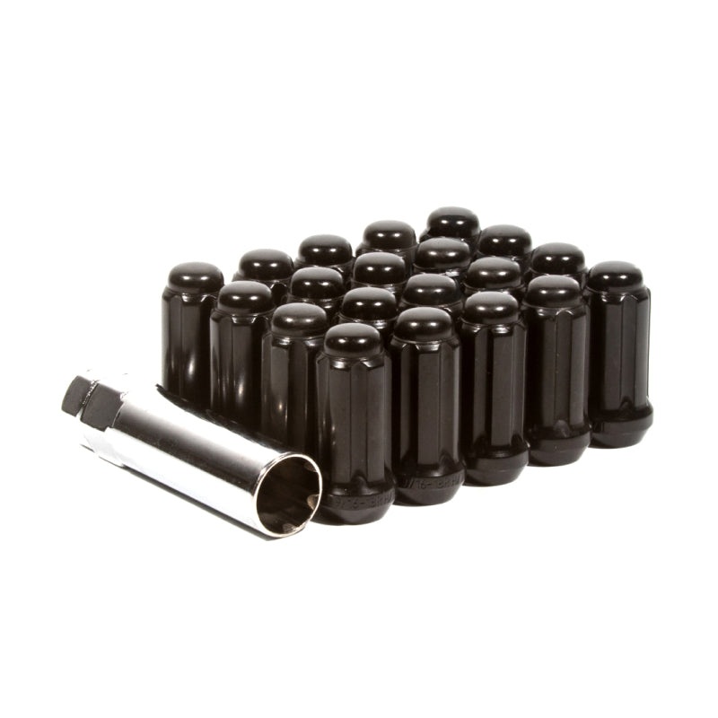 Method Lug Nut Kit – Extended Thread Spline – 10×1.25 – 4 Lug Kit – Black | Wildcat