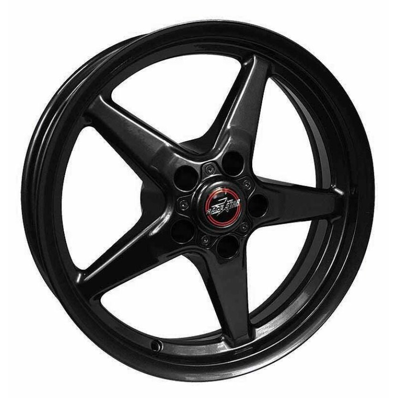 Race Star 92 Drag Star Focus/Sport Compact 17×8 5x108BC 6.13BS 43mm Offset Gloss Black Wheel