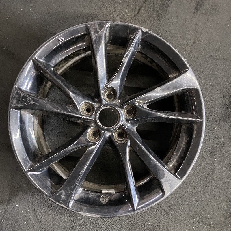 17″ INFINITI Q50 14-15 17×7.5 alloy 5 V spoke alternating spoke width chrome Original OEM Wheel Rim