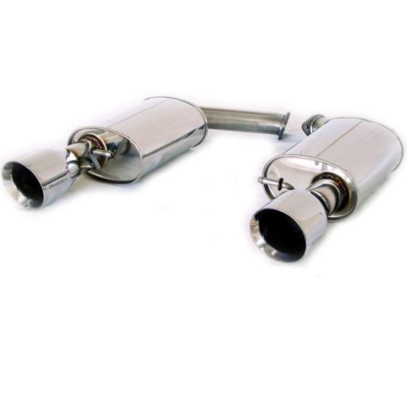 1992-2000 Lexus SC300/400 Medallion Touring Dual Muffler Axle-Back Exhaust by Revel VLS (T70095A)