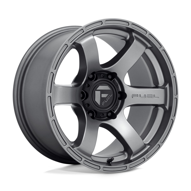 Fuel Wheels D767 Rush 18″ 6×139.7 Matte Gun Metal
