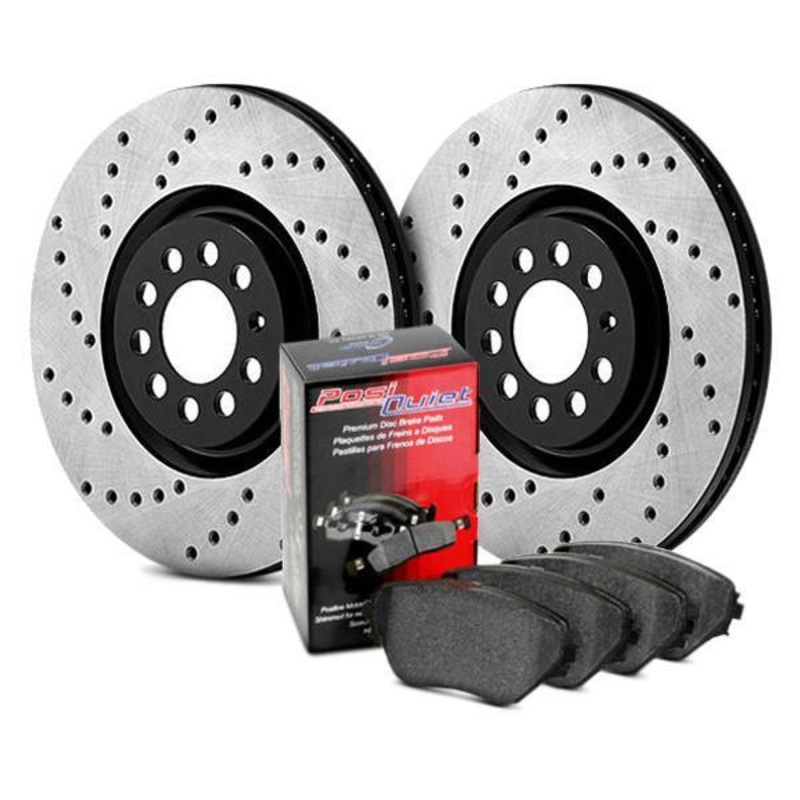 Stoptech Street Kit-Drilled Front | Multiple Subaru Fitments (939.47003)