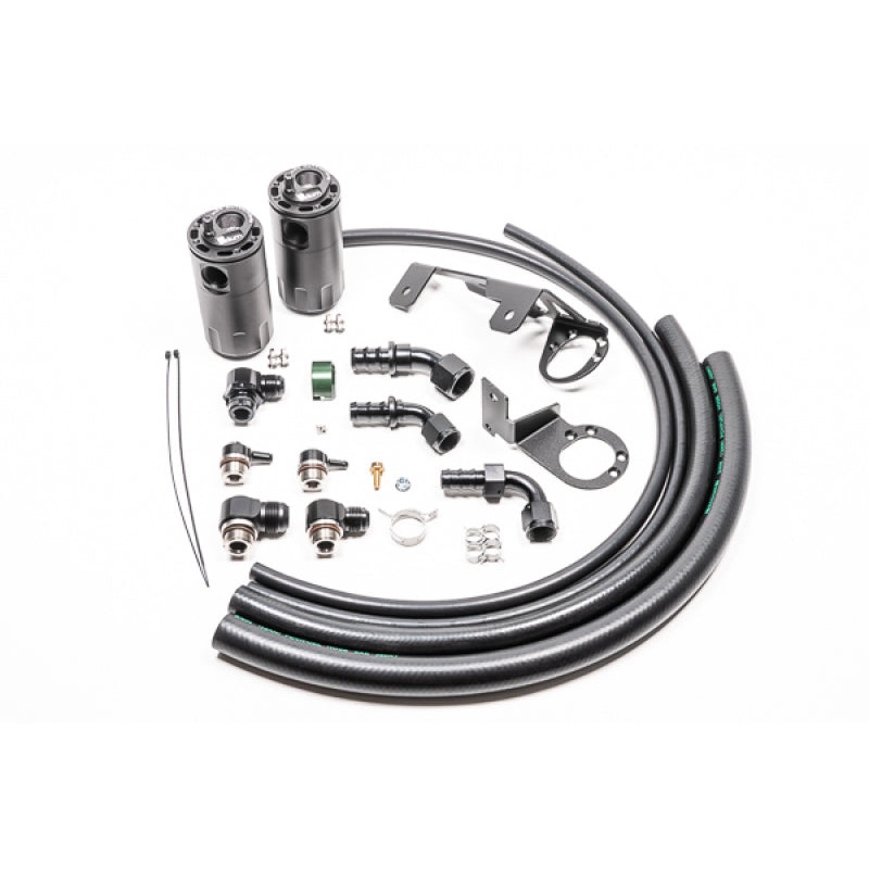 RADIUM ENGINEERING DUAL CATCH CAN KIT, MK5 SUPRA, FLUID LOCK