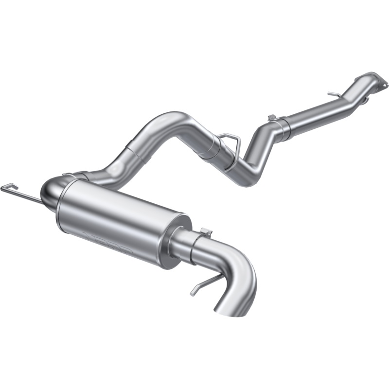 MBRP 3-Inch Armor Pro Street Profile Single Rear Exit Cat-Back Exhaust | 2021 – 2022 Ford Bronco  (S5237304)