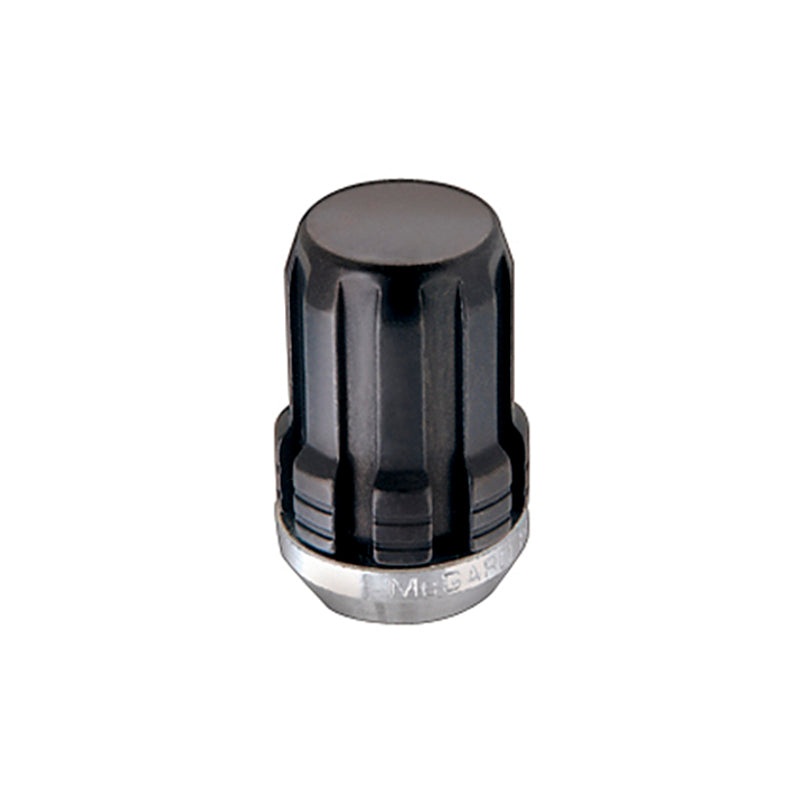 McGard SplineDrive Lug Nut (Cone Seat) M12X1.5 / 1.24in. Length (Box of 50) – Black (Req. Tool)