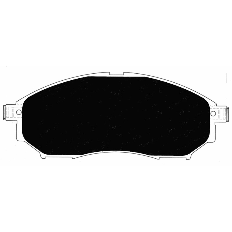 Porterfield Brake Pads for 2010 INFINITI FX35