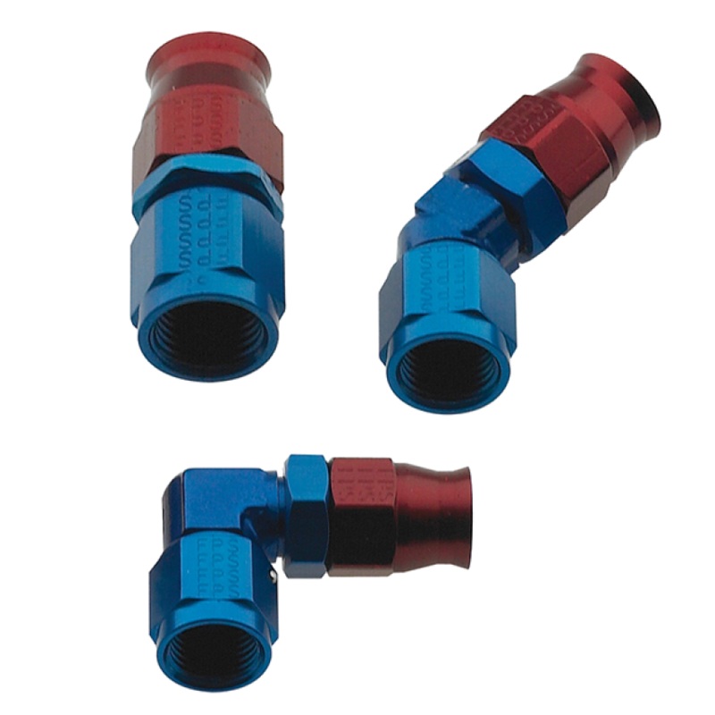 Fragola -3AN Straight Hose End – Alum