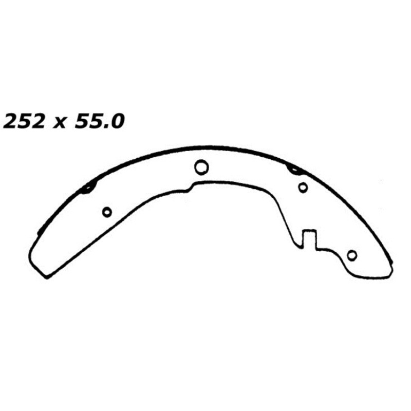 Porterfield Brake Shoes for 1990 VOLKSWAGEN VANAGON