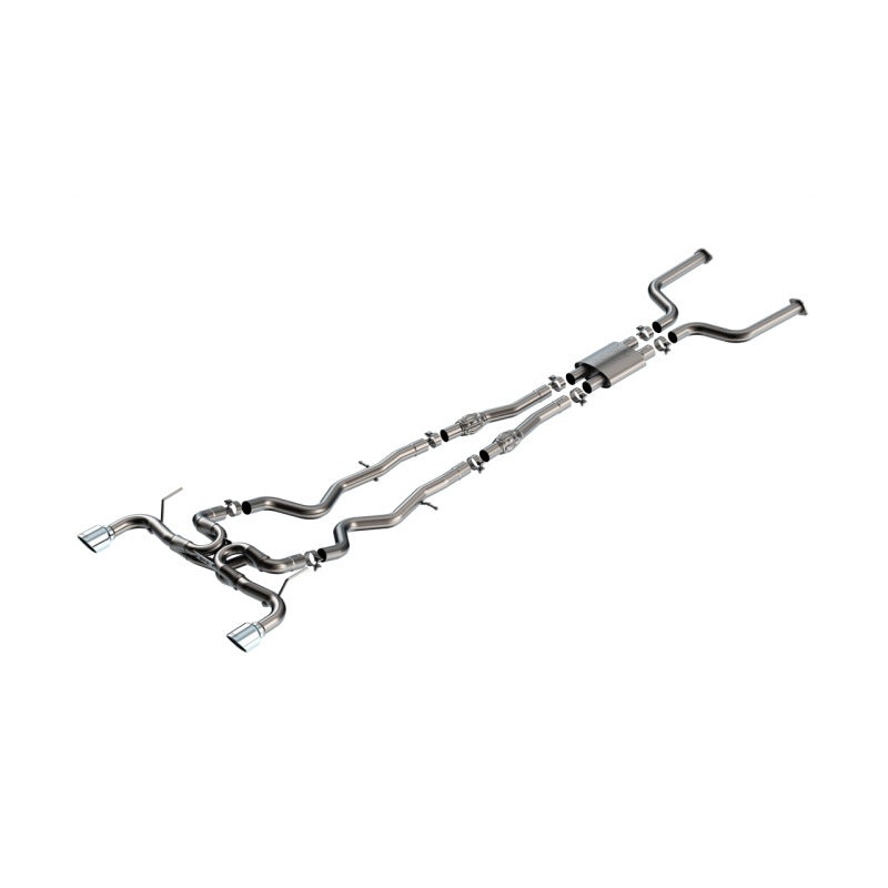 Borla 16-24 Infinity Q50 (Auto V6) ATAK Cat Back – 4.5in Chrome Tip