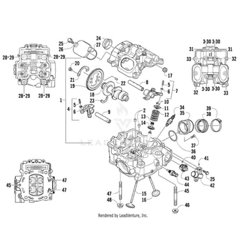 Cap Screw M6 X 1 X 55 by Arctic Cat
