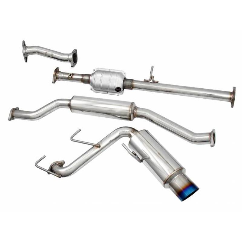 Injen 08-13 Lancer 2.0L 4cyl / 09 Lancer 2.4L Polished 60mm Catback Exh w/ 4in Burnt & Rolled Ti Tip