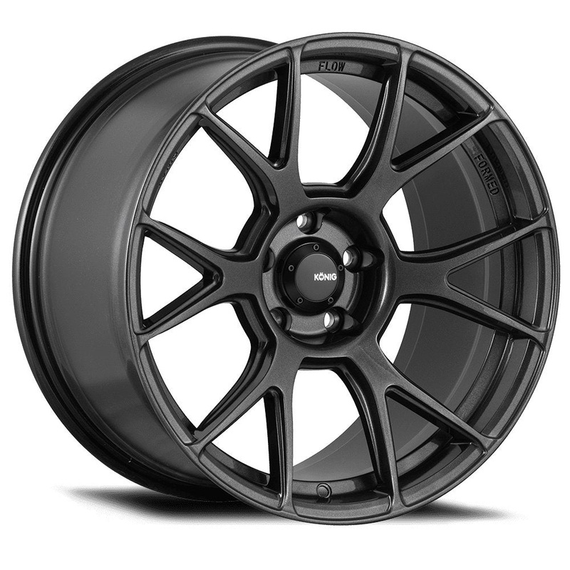 Konig 20″ Ampliform 5X114.3 Wheel – Dark Metallic Graphite