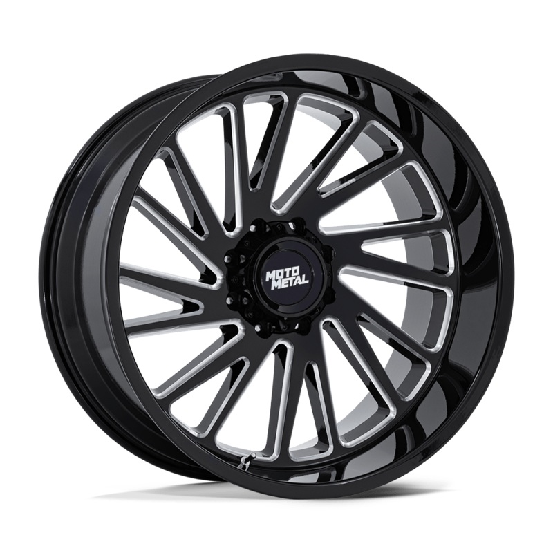 Moto Metal Wheels MO811 Combat 22″ 5×127 Gloss Black Milled