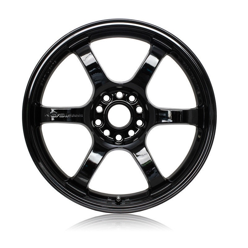 Gram Lights 57DR 18×10.5 +22 5-114.3 Glossy Black